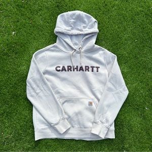 Carhartt Cream Relaxed Fit Hoodie